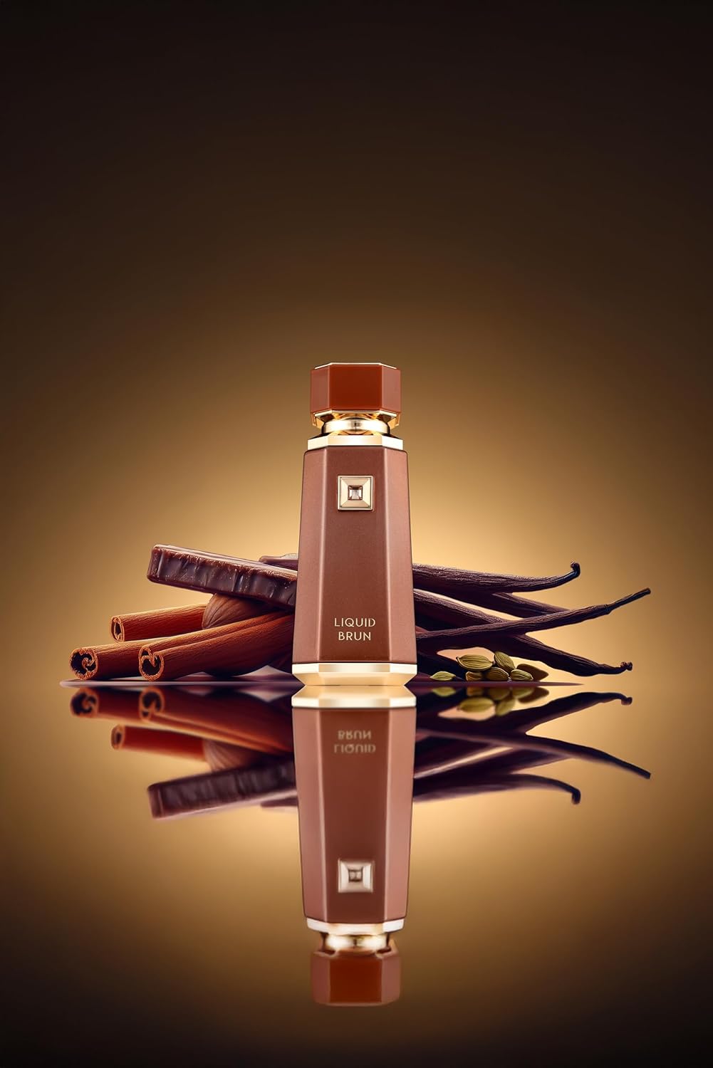 Liquid Brun by Fragrance World for Men - 3.4 oz EDP Spray