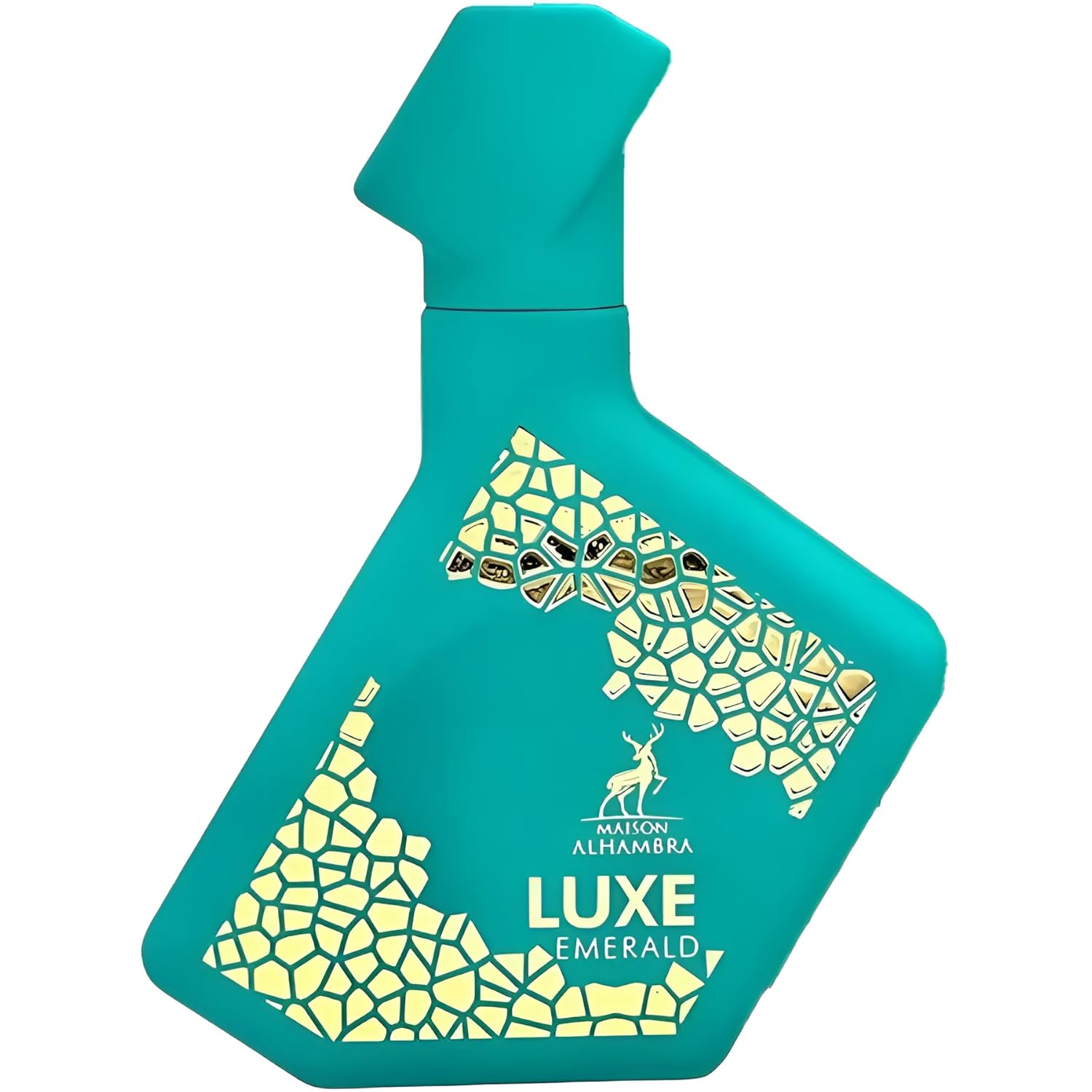 Maison Alhambra Luxe Emerald – Fruity, Floral, Sweet, Musky – Eau de Parfum Spray Long-Lasting Fragrance for Unisex, 3.4 Ounce / 100 ml