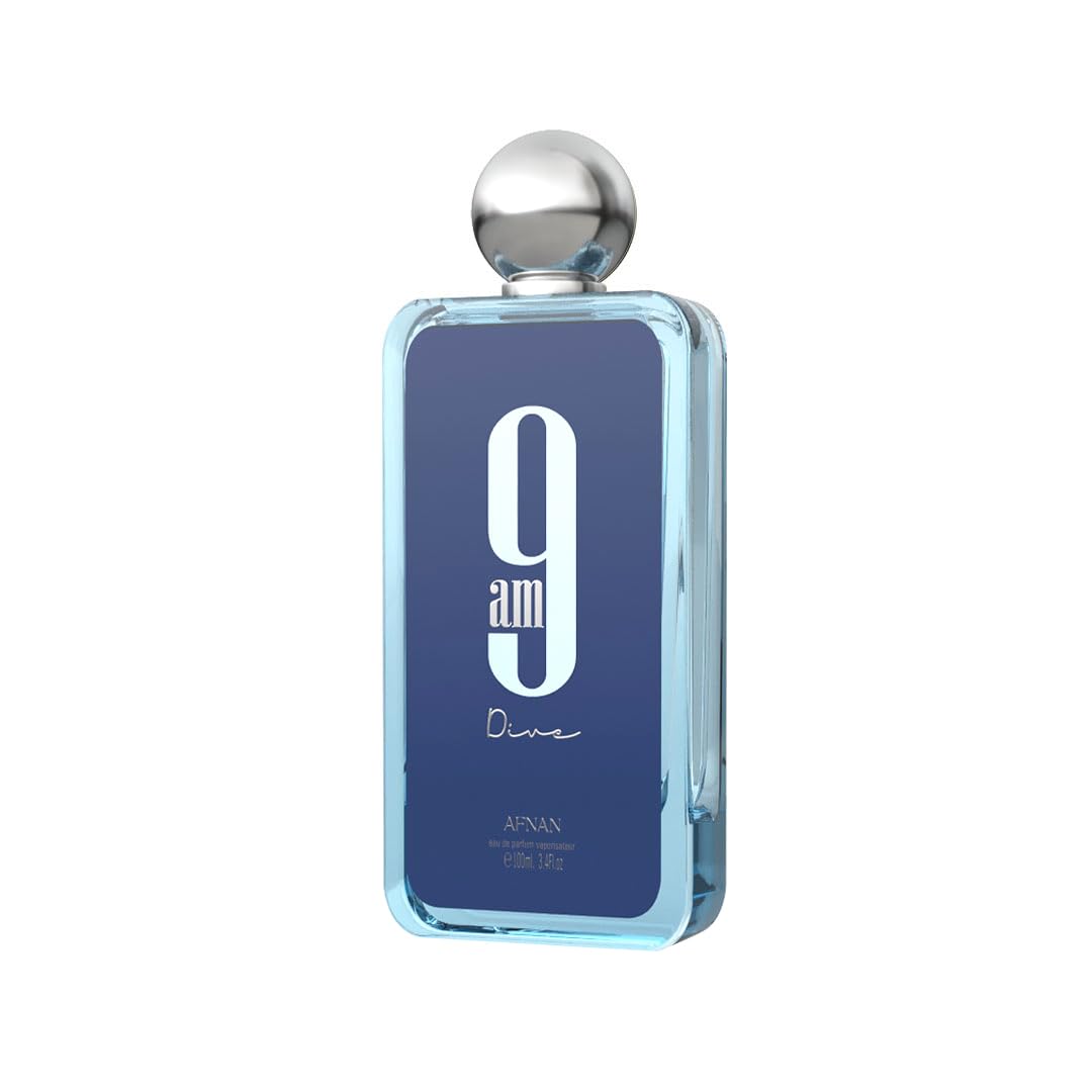 Afnan 9 AM Dive Unisex Eau De Parfum, 3.4 Fl. Oz