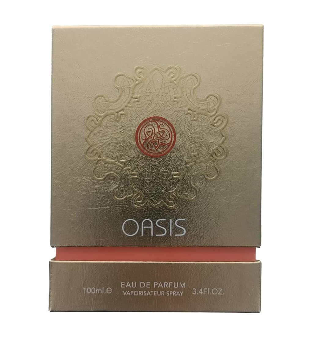 Maison Alhambra Oasis Eau de Parfum Spray for Unisex, 3.4 Ounce