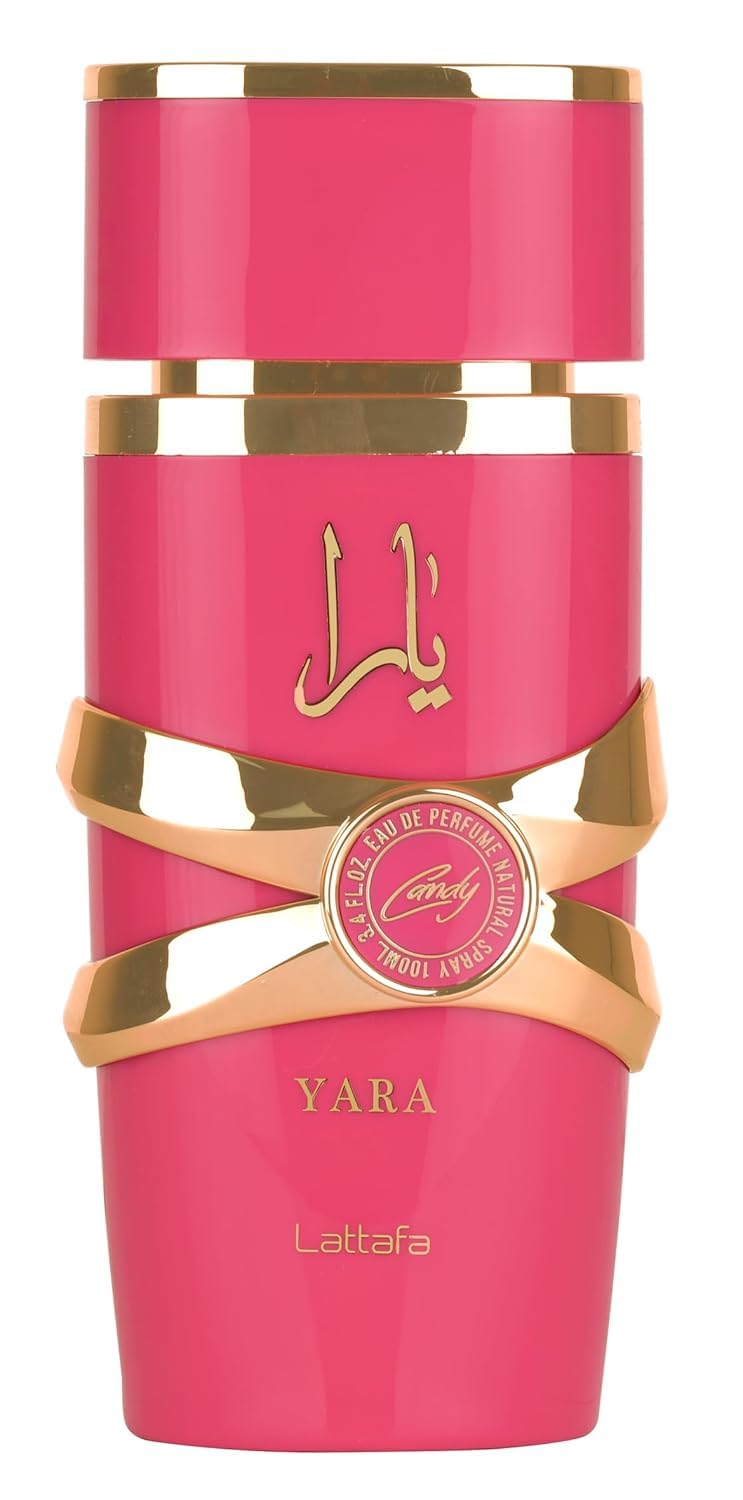 Lattafa Yara Candy – Fruity, Sweet, Floral, Musky – Pure Concentrated Perfume Oil Long-Lasting Fragrance for Women, 0.67 Ounce / 20 ml