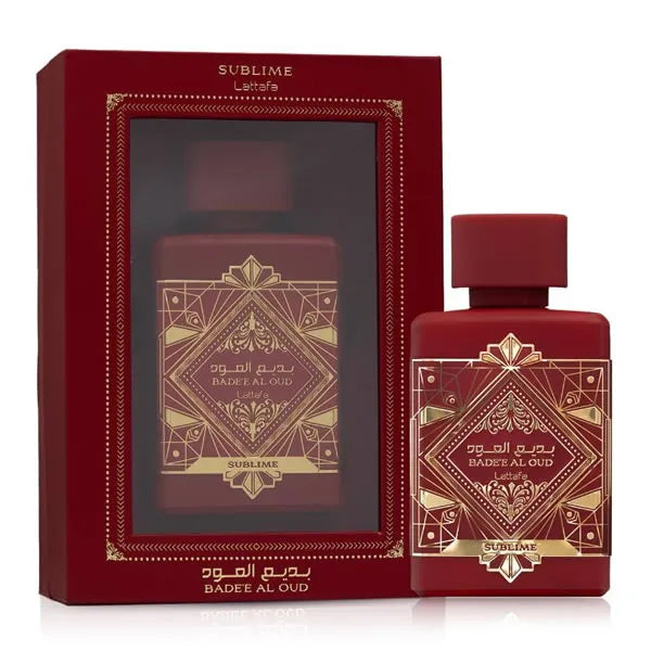 Lattafa Bade'e Al Oud Sublime - Tropical, Fruity, Fresh, Vanilla - Eau de Parfum Long-Lasting Fragrance for Unisex, 3.40 Ounce / 100 ml