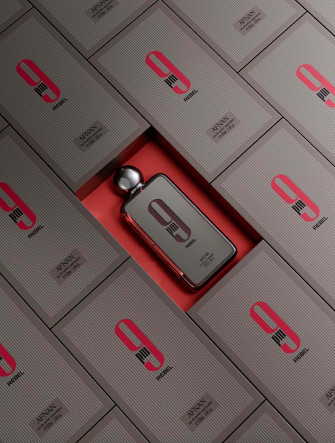 Afnan 9 PM Rebel Unisex Eau De Parfum, 3.4 Fl. Oz