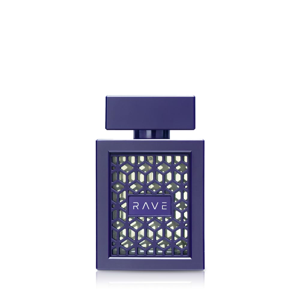 Lattafa Rave Now Intense Eau de Parfum Spray for Men, 3.4 Ounce 100ml