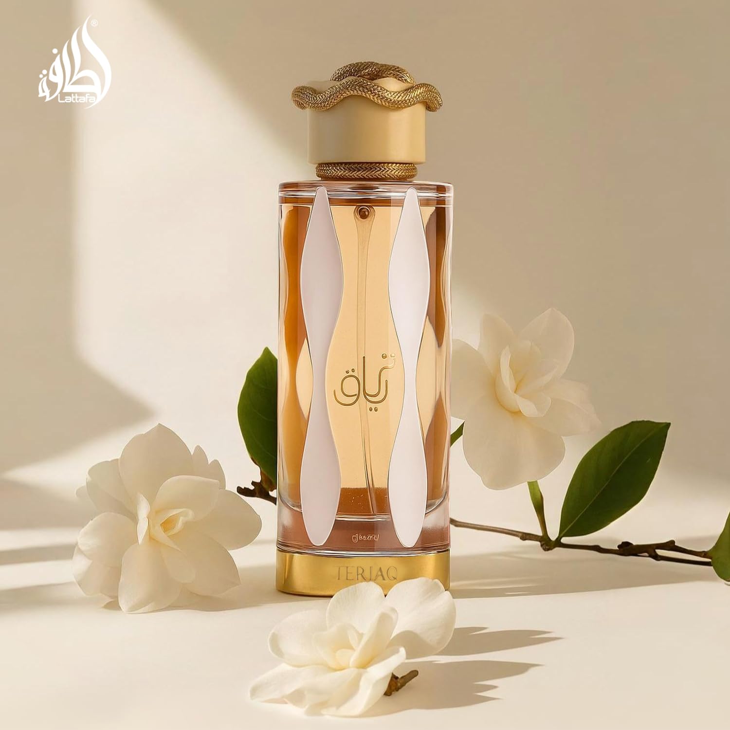 Lattafa Teriaq for Unisex Eau de Parfum Spray, 3.4 Ounce / 100 ml